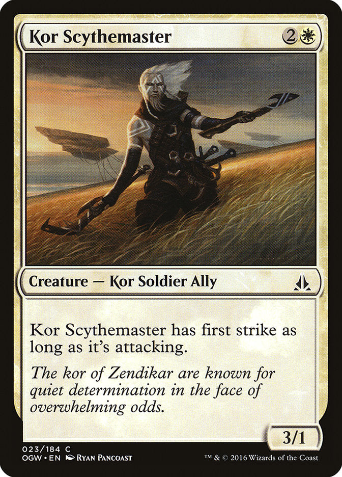 Kor Scythemaster - [Foil] Oath of the Gatewatch (OGW)