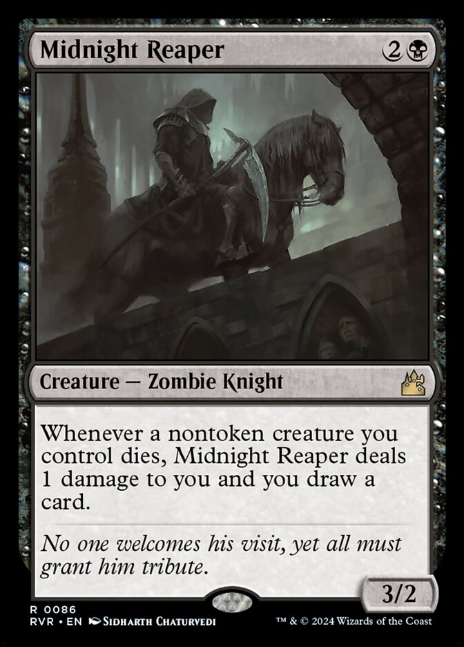 Midnight Reaper - [Foil] Ravnica Remastered (RVR)