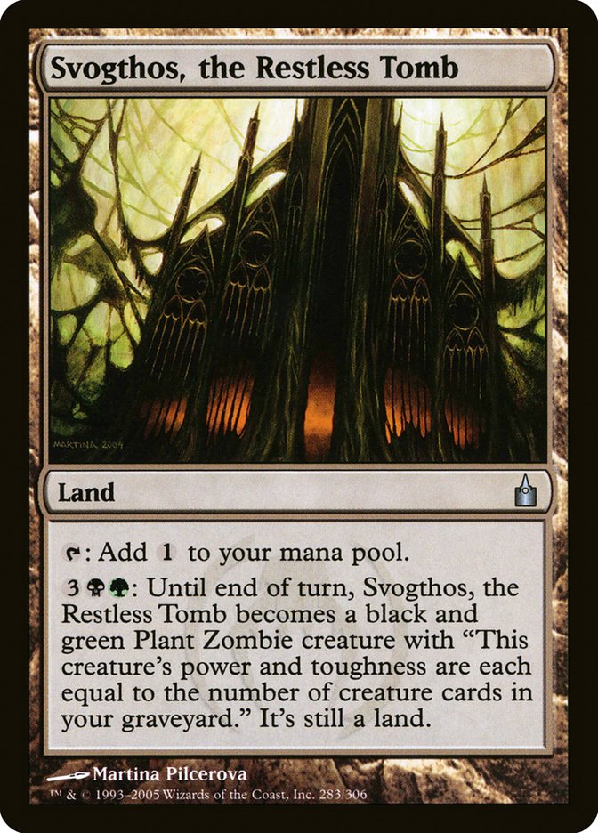 Svogthos, the Restless Tomb - [Foil] Ravnica: City of Guilds (RAV)