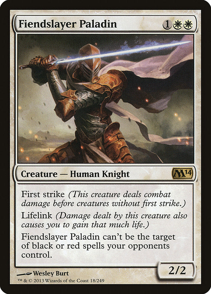 Fiendslayer Paladin - [Foil] Magic 2014 (M14)