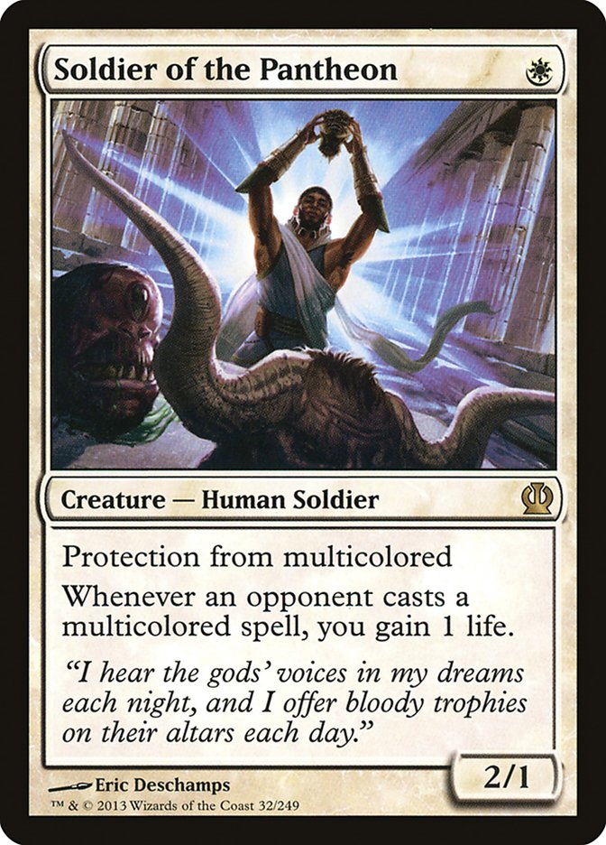 Soldier of the Pantheon - [Foil] Theros (THS)
