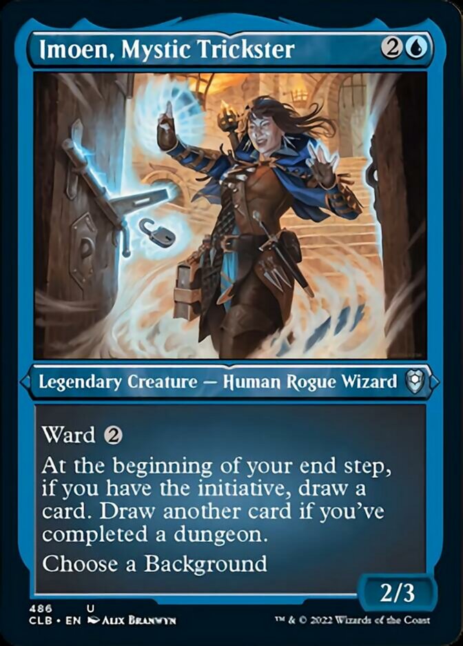 Imoen, Mystic Trickster - [Etched Foil] Commander Legends: Battle for Baldur's Gate (CLB)
