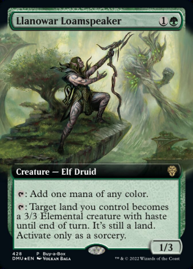 Llanowar Loamspeaker - [Foil, Promo] Dominaria United (DMU)