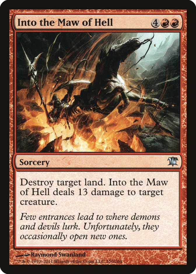Into the Maw of Hell - Innistrad (ISD)