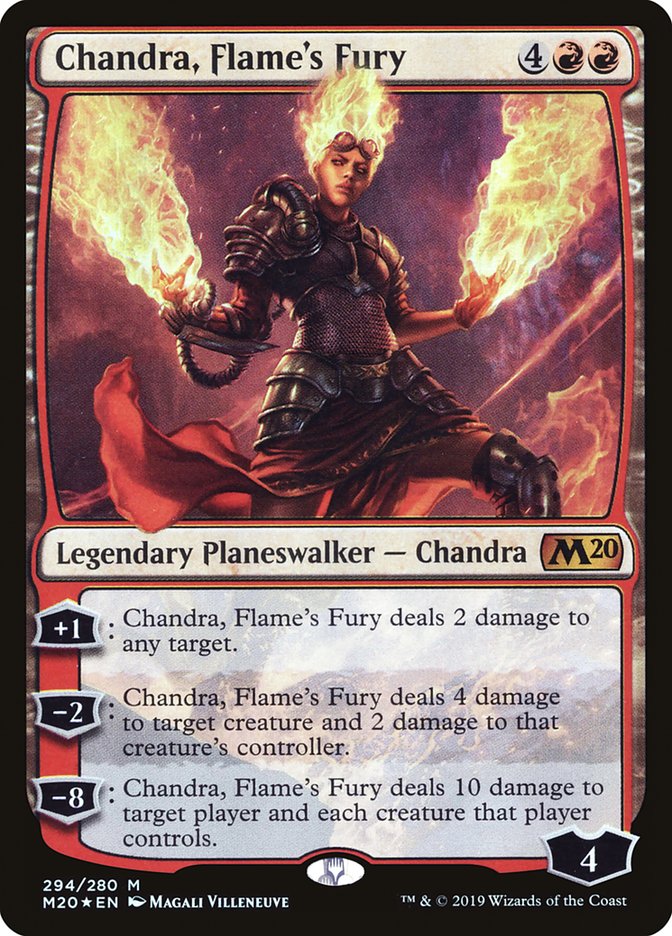 Chandra, Flame's Fury - [Foil] Core Set 2020 (M20)