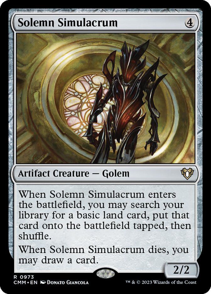 Solemn Simulacrum - Commander Masters (CMM)