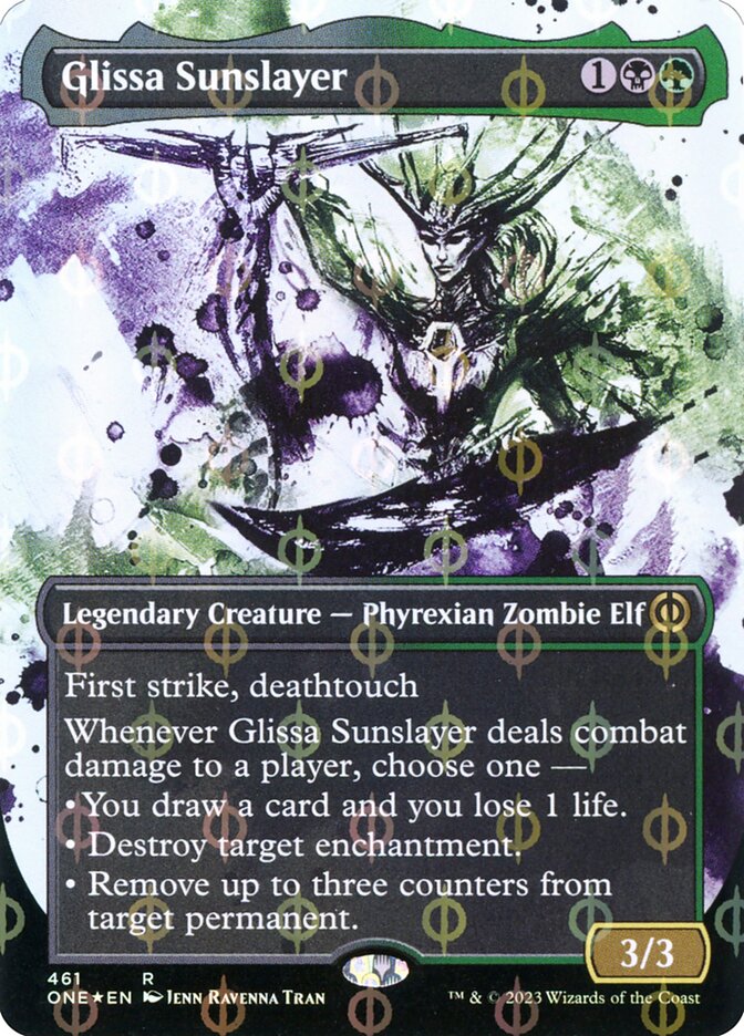 Glissa Sunslayer - [Step and Compleat Foil, Showcase] Phyrexia: All Will Be One (ONE)
