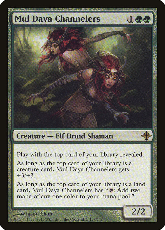 Mul Daya Channelers - [Foil] Rise of the Eldrazi (ROE)
