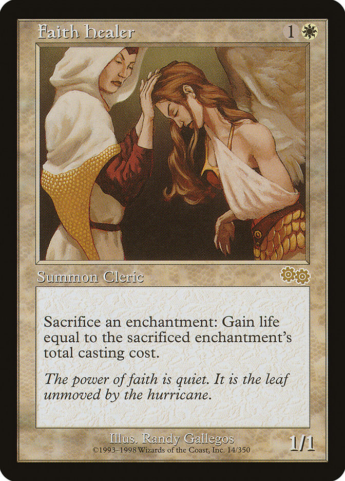Faith Healer - [Retro Frame] Urza's Saga (USG)