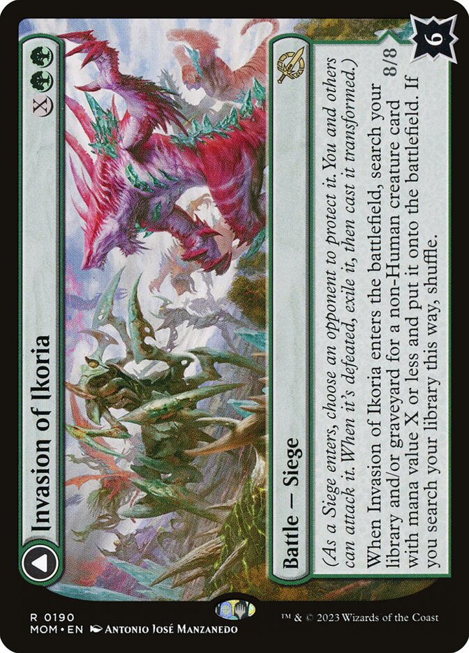 Invasion of Ikoria // Zilortha, Apex of Ikoria - [Foil] March of the Machine (MOM)