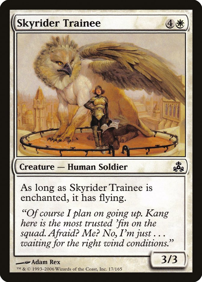 Skyrider Trainee - [Foil] Guildpact (GPT)