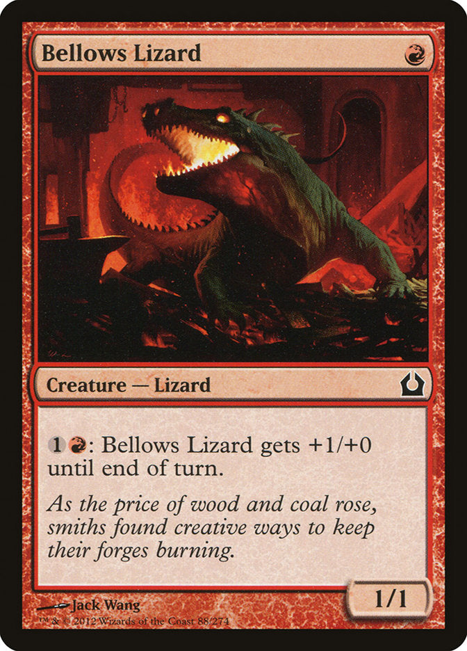 Bellows Lizard - [Foil] Return to Ravnica (RTR)