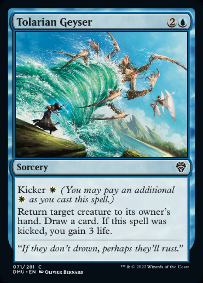 Tolarian Geyser - [Foil] Dominaria United (DMU)
