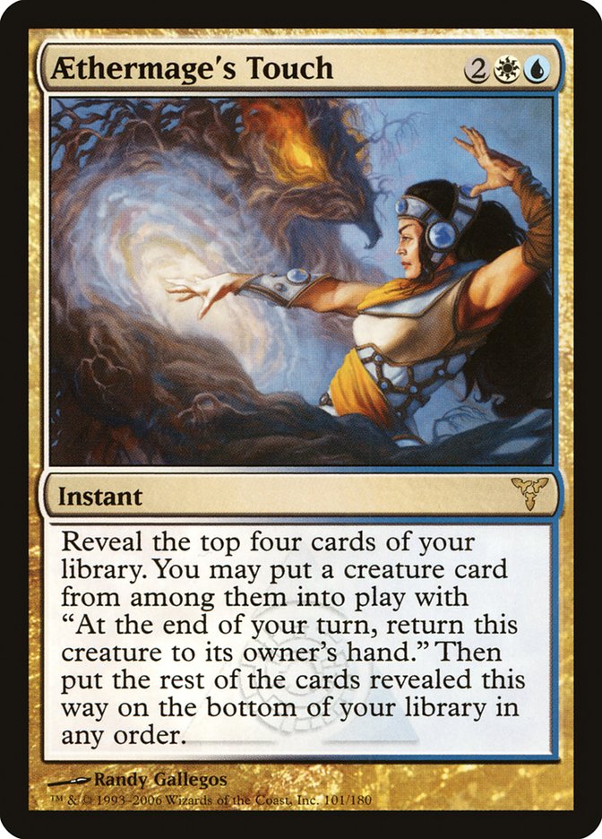 Aethermage's Touch - [Foil] Dissension (DIS)