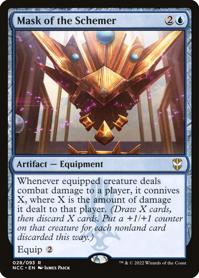Mask of the Schemer - [Foil] New Capenna Commander (NCC)