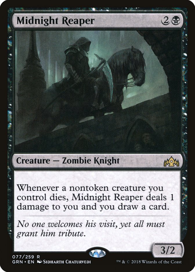 Midnight Reaper - [Foil] Guilds of Ravnica (GRN)