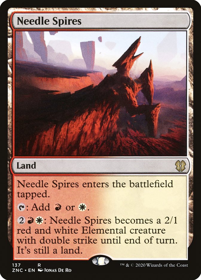 Needle Spires - [Foil] Zendikar Rising Commander (ZNC)
