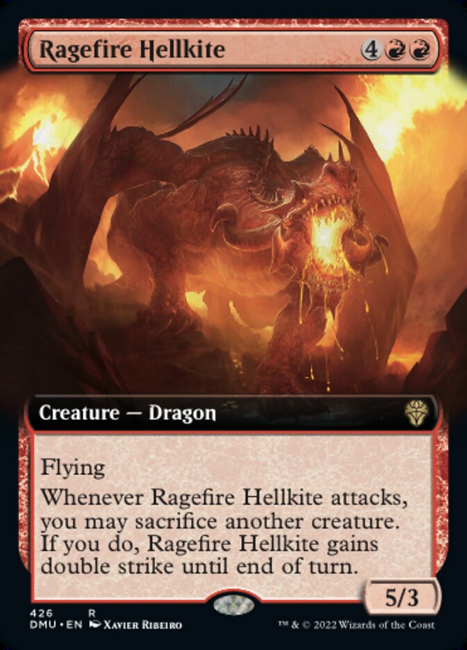Ragefire Hellkite - [Foil, Extended Art] Dominaria United (DMU)