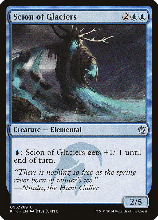 Scion of Glaciers - Khans of Tarkir (KTK)