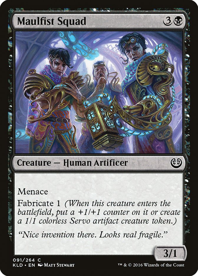 Maulfist Squad - [Foil] Kaladesh (KLD)