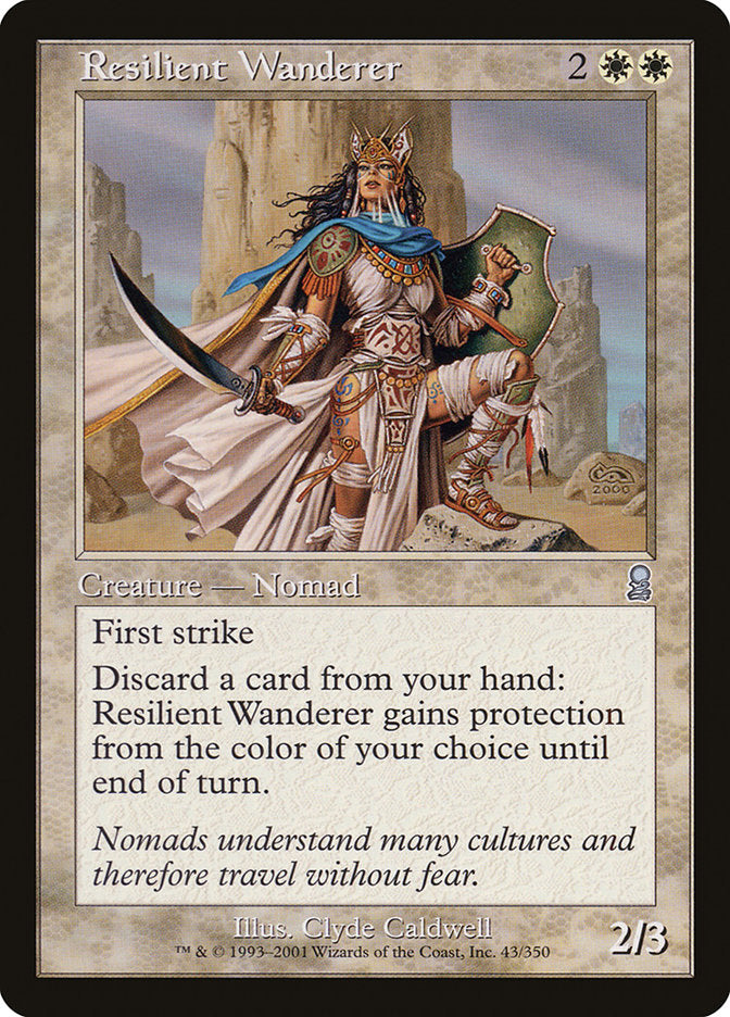 Resilient Wanderer - [Foil, Retro Frame] Odyssey (ODY)