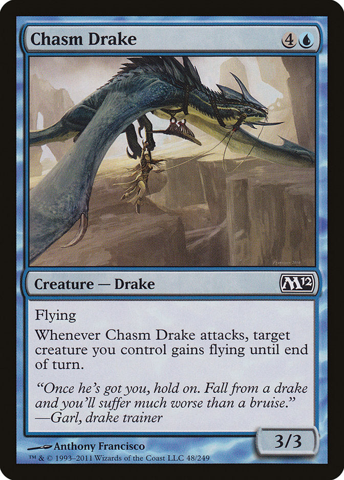 Chasm Drake - [Foil] Magic 2012 (M12)