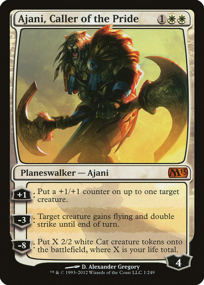 Ajani, Caller of the Pride - [Foil] Magic 2013 (M13)