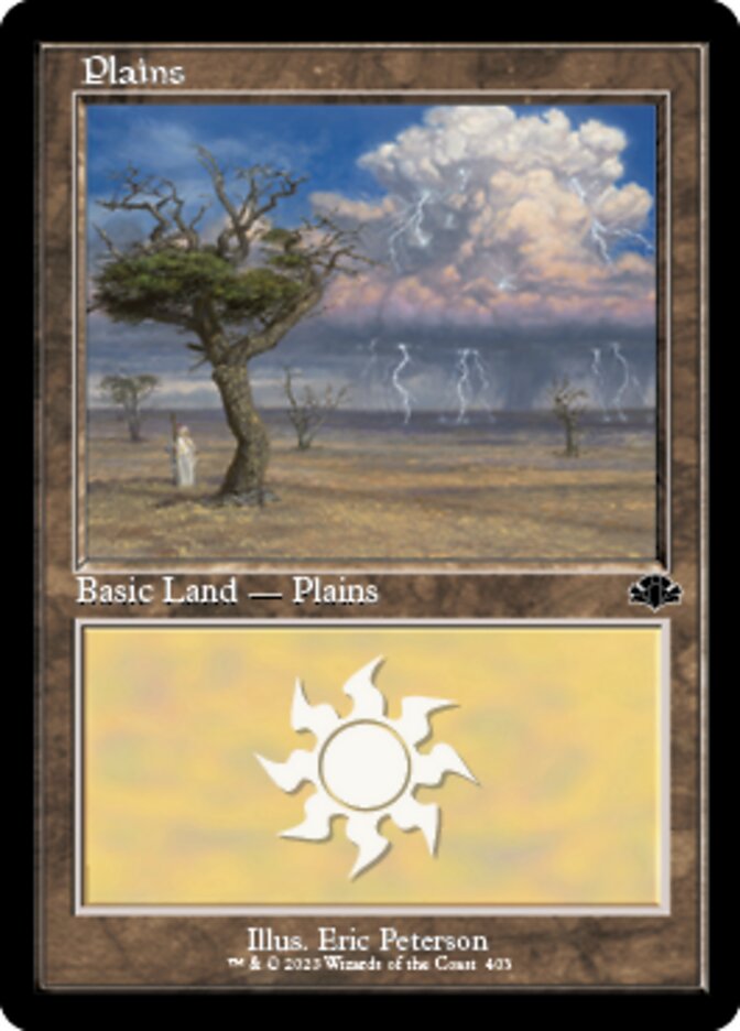 Plains - [Foil, Retro Frame] Dominaria Remastered (DMR)