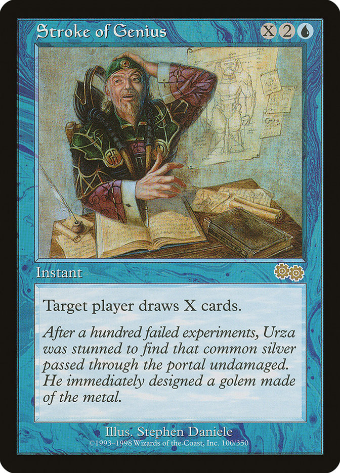 Stroke of Genius - [Retro Frame] Urza's Saga (USG)