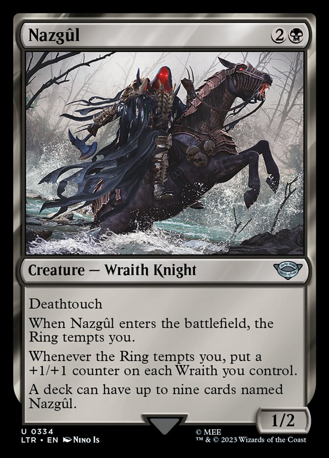 Nazgûl (0334) - [Foil] The Lord of the Rings: Tales of Middle-earth (LTR)