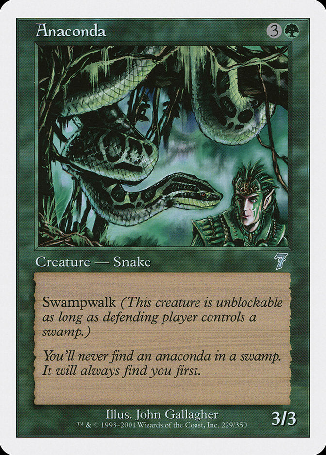 Anaconda - [Foil] Seventh Edition (7ED)