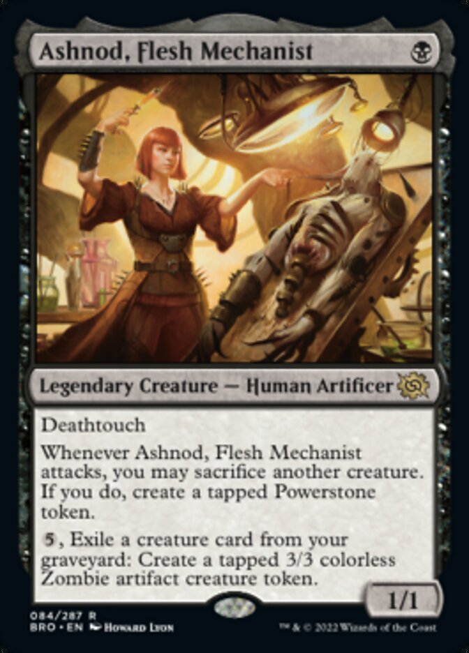 Ashnod, Flesh Mechanist - [Foil] The Brothers' War (BRO)