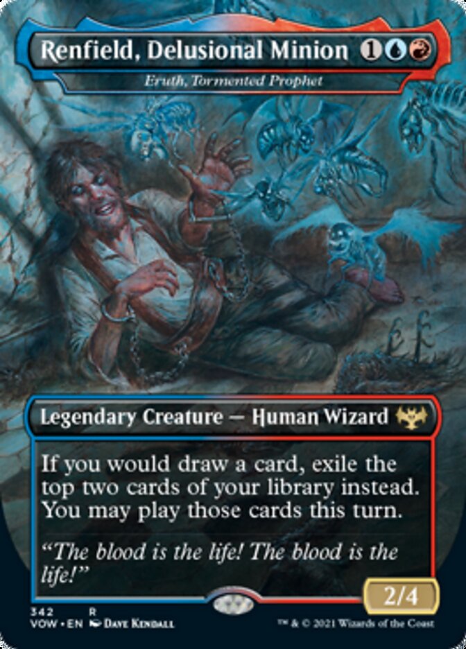Renfield, Delusional Minion - Eruth, Tormented Prophet - [Borderless] Innistrad: Crimson Vow (VOW)