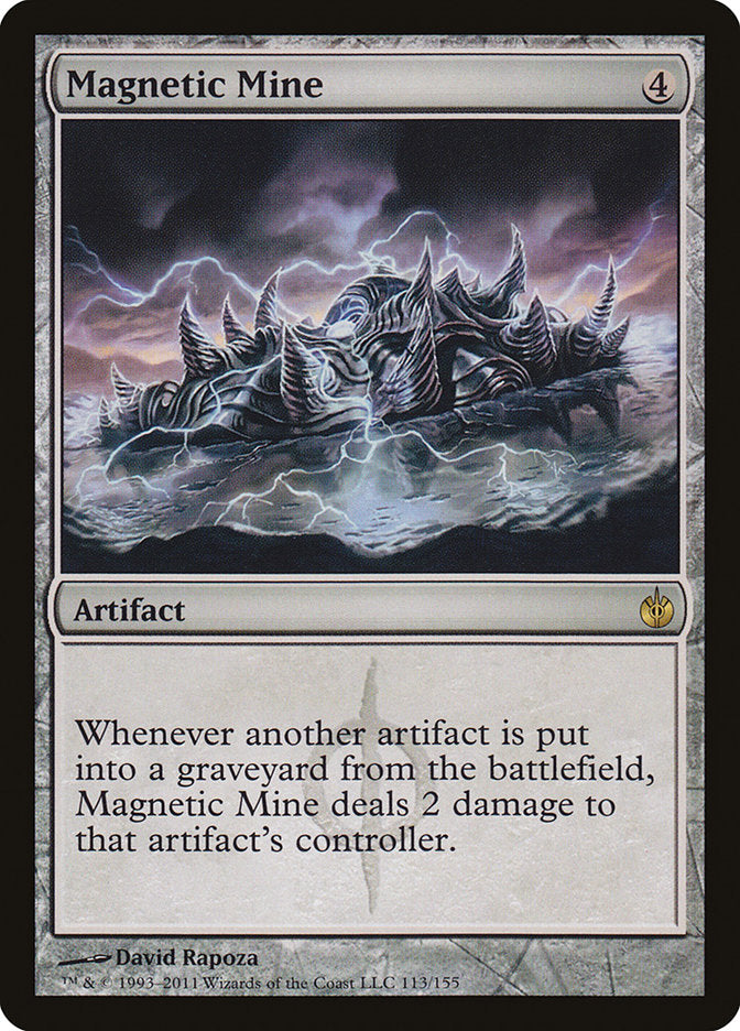 Magnetic Mine - [Foil] Mirrodin Besieged (MBS)