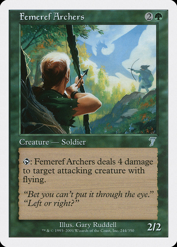 Femeref Archers - [Foil] Seventh Edition (7ED)