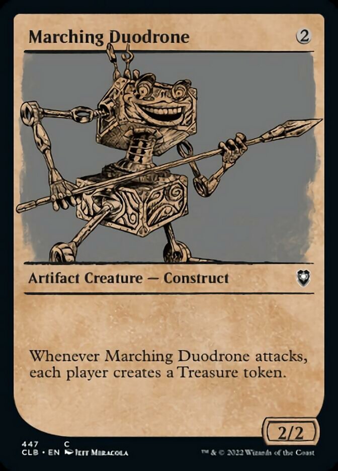 Marching Duodrone - [Foil, Showcase] Commander Legends: Battle for Baldur's Gate (CLB)