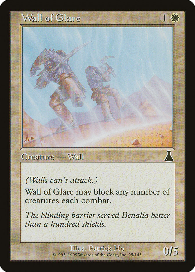 Wall of Glare - [Foil] Urza's Destiny (UDS)
