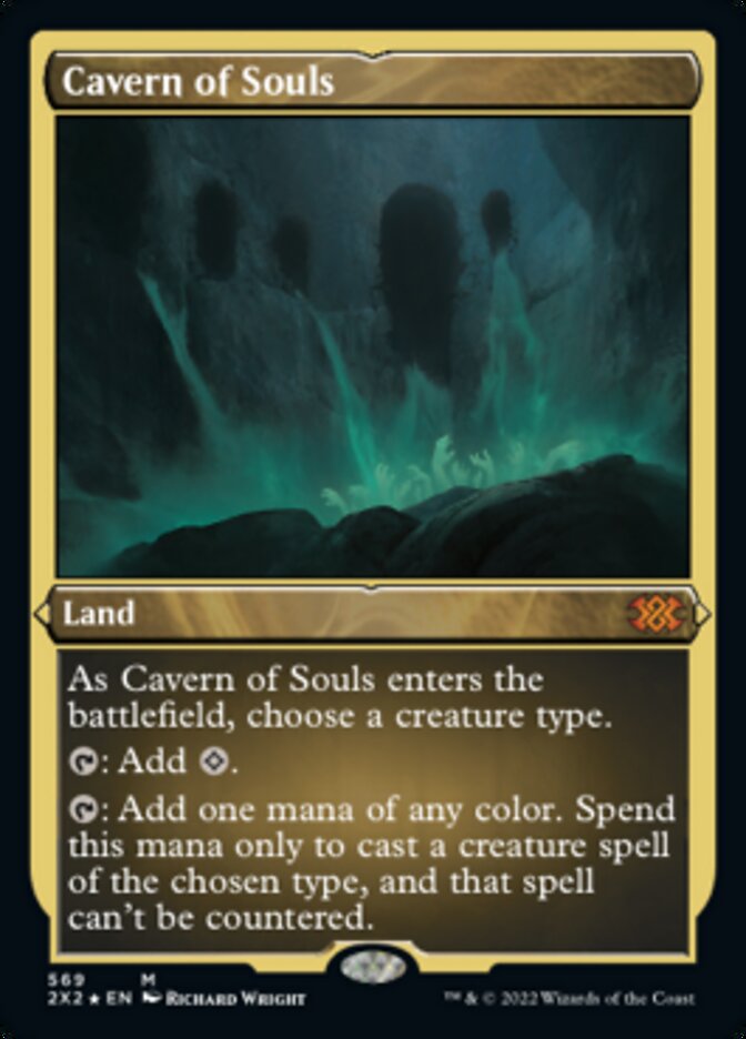 Cavern of Souls - [Etched Foil] Double Masters 2022 (2X2)