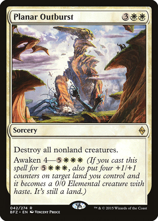 Planar Outburst - Battle for Zendikar (BFZ)