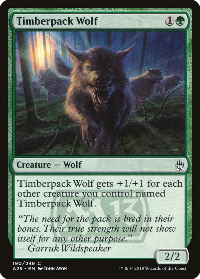 Timberpack Wolf - Masters 25 (A25)