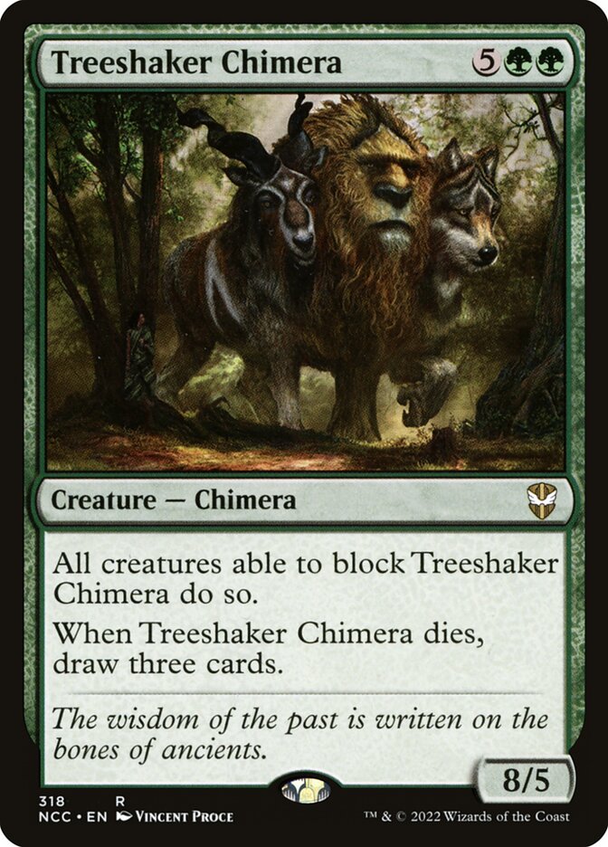 Treeshaker Chimera - [Foil] New Capenna Commander (NCC)