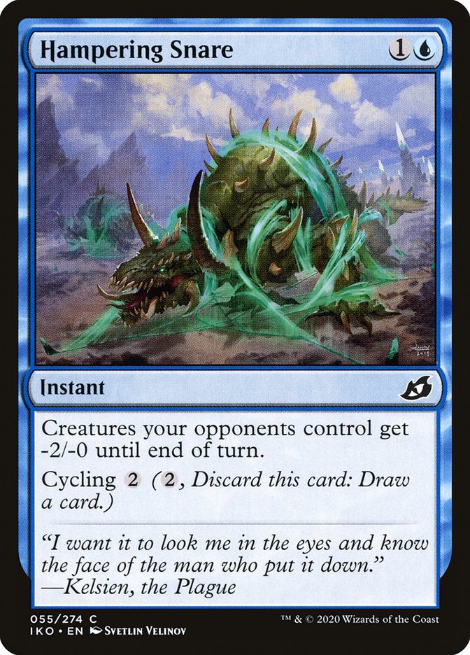 Hampering Snare - [Foil] Ikoria: Lair of Behemoths (IKO)