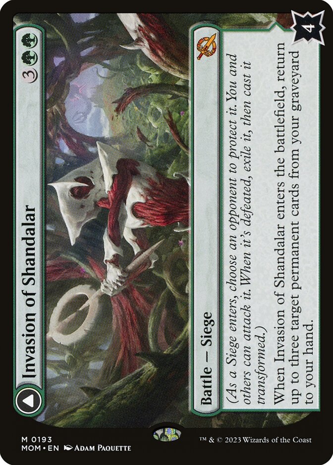 Invasion of Shandalar // Leyline Surge - [Foil] March of the Machine (MOM)