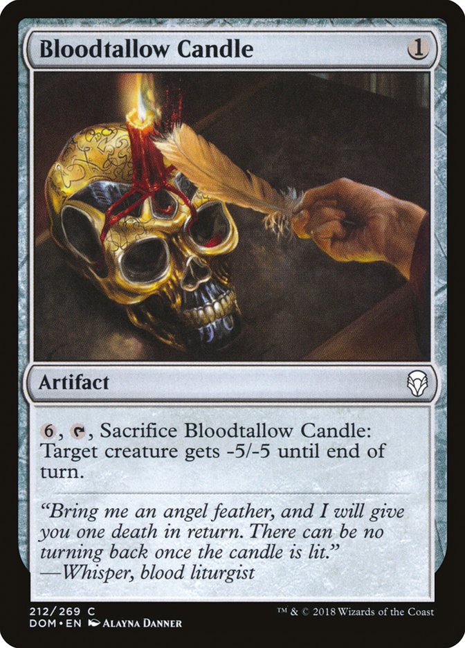 Bloodtallow Candle - [Foil] Dominaria (DOM)