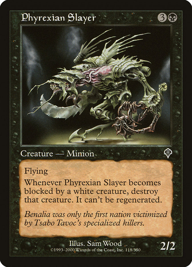 Phyrexian Slayer - [Foil, Retro Frame] Invasion (INV)