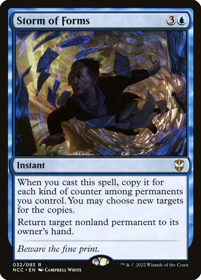 Storm of Forms - [Foil] New Capenna Commander (NCC)