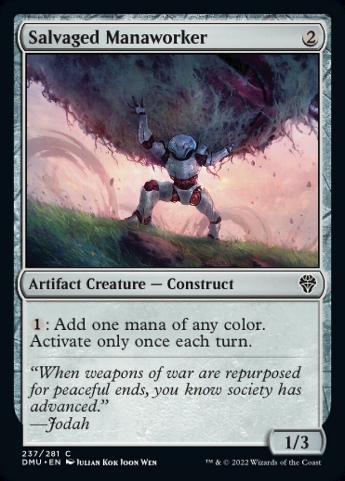 Salvaged Manaworker - Dominaria United (DMU)