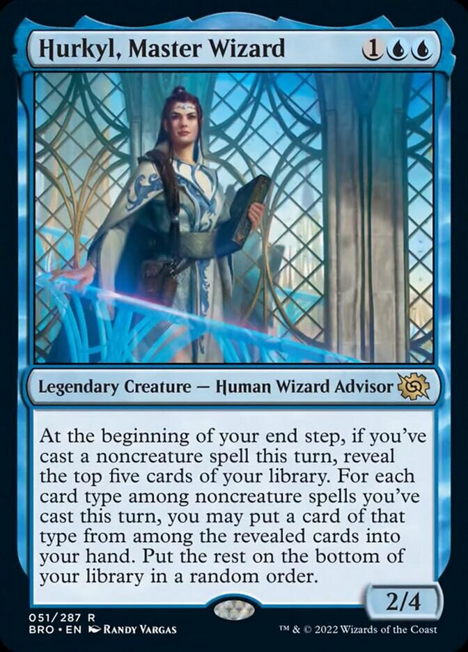 Hurkyl, Master Wizard - [Foil] The Brothers' War (BRO)