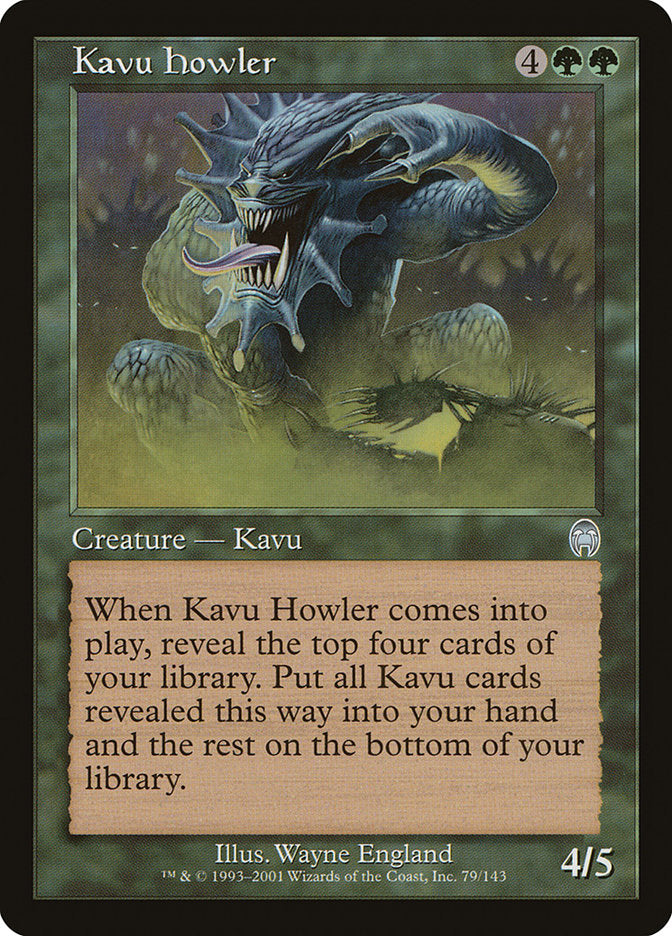 Kavu Howler - [Foil] Apocalypse (APC)
