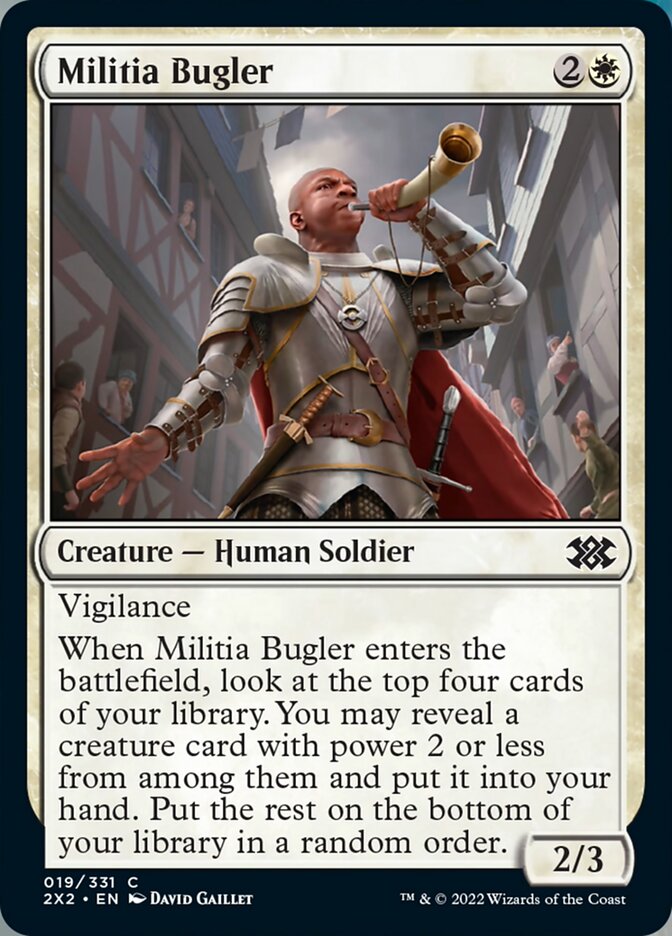 Militia Bugler - Double Masters 2022 (2X2)